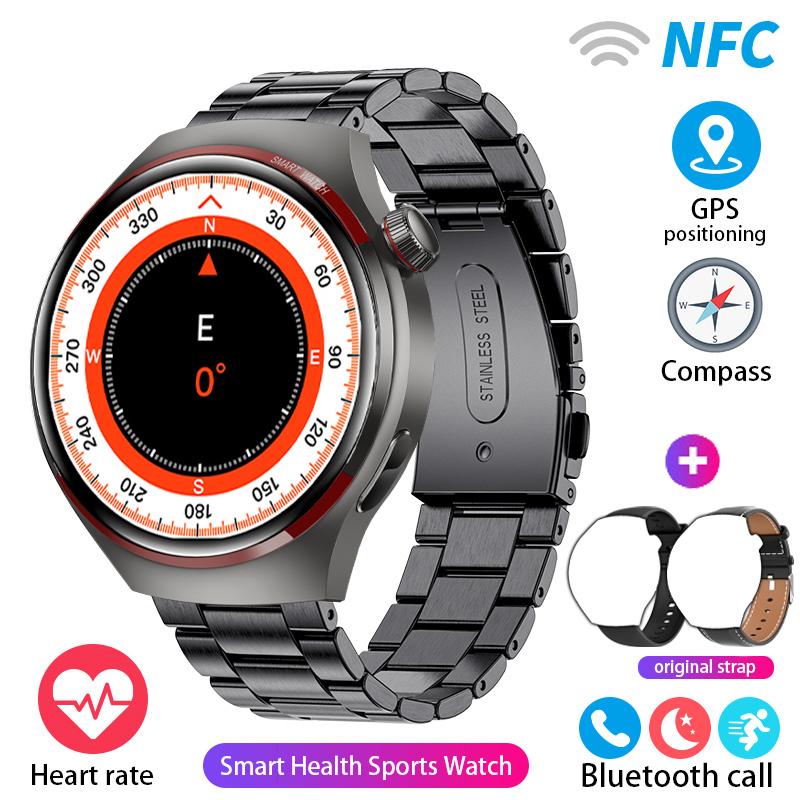2024 For Watch Pro Smart Watch Men GPS Tracking AMOLED 360*360 HD Screen Bluetooth Call Sports Smart Watch