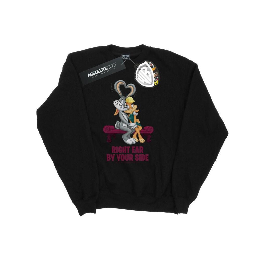 Looney Tunes Womens/Ladies Bugs And Lola Valentine´s Cuddle Sweatshirt