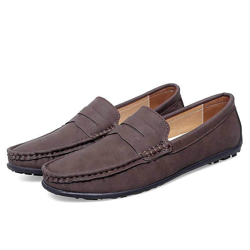 Plus Size Freizeitschuhe Herren Loafer Bequeme Herren Fahrschuhe Mokassins Herren Flats Schuhe
