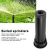 3Pcs Plastic Spray Nozzle 360 Degree Sprinkler Head Durable Buried Sprinkler  Bush Watering