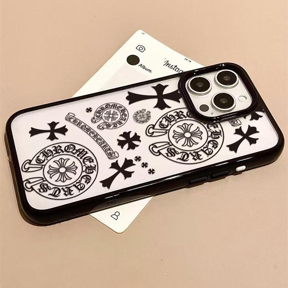 Acrylic Phone Case for iPhone 11 12 13 14 Pro 12 14 16 Pro Max for Samsung A16 A36 A56 S24 FE High-quality Painted Anti-fall Mobile Phone Case