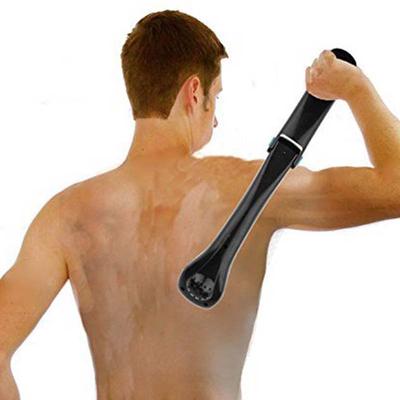 High Quality Long Handle Waterproof Foldable High Quality Body Trimmer Back Hair Removal Safe Electric Back Shaver for Men