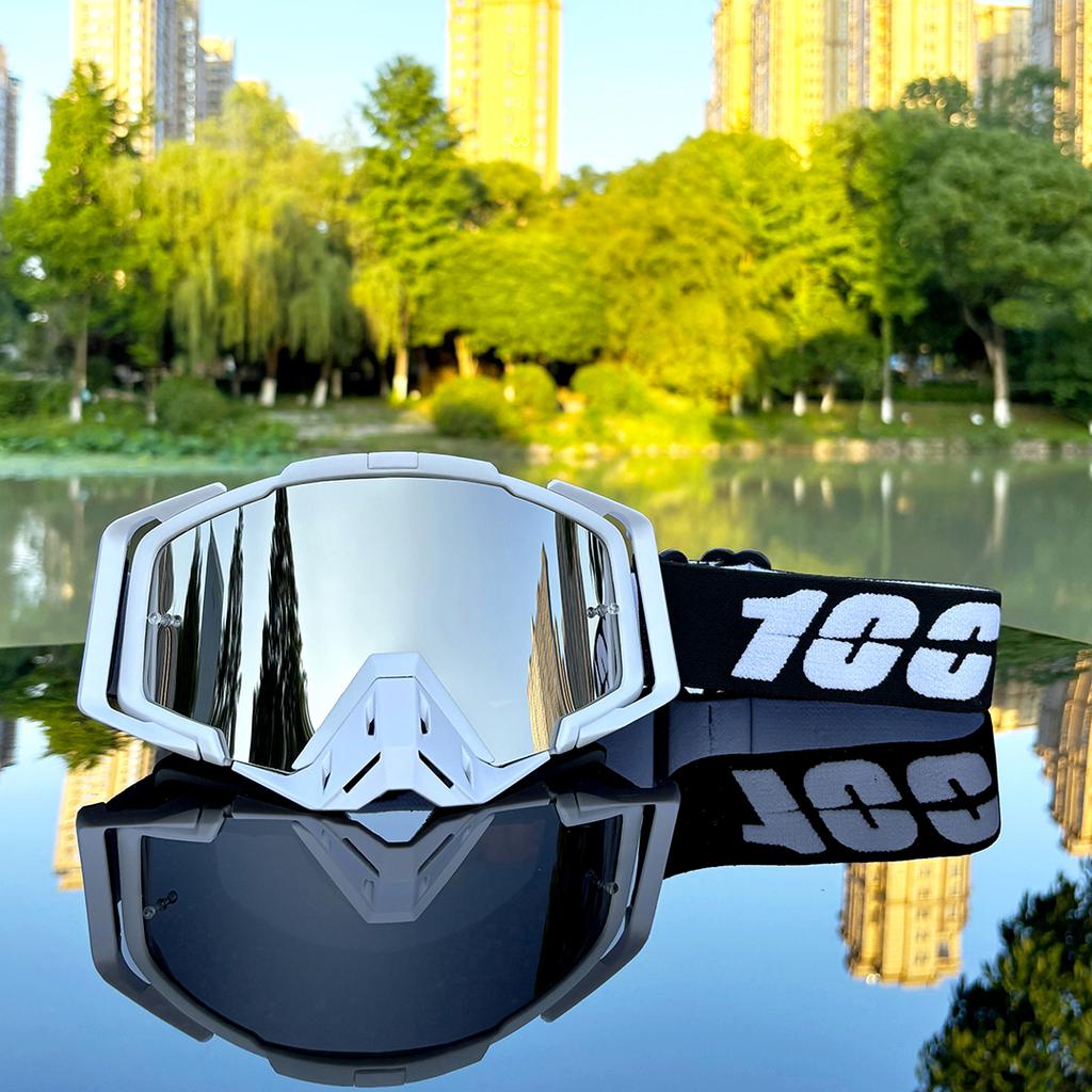 100 Motocross Glasses Motorcycle ATV MTB Cross-country Riding Sports MX Goggles Motorcycle Helmet UV400 Bicycles Goggles