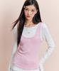 Kirsh Colorblock Layered Slim Fit Long Sleeve [Pink]