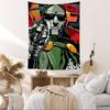 Mmf Ddoom Printed Large Wall Tapestry Art Science Fiction Room Home Decor Decor Blanket