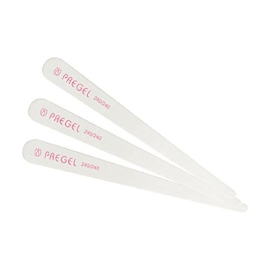 

Пилочка для ногтей Prigel Gel 240G 3 шт. белый