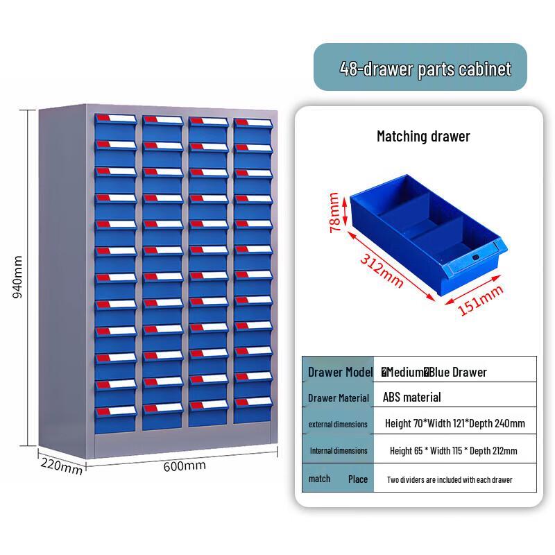 Steel Parts Storage Cabinet