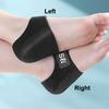 Plantarfasziitis Silikon Fersenschutz Stoßdämpfende Einlegesohle für Schuhe Halbe Größe Sockenärmel Stoßdämpfende Einlegesohle