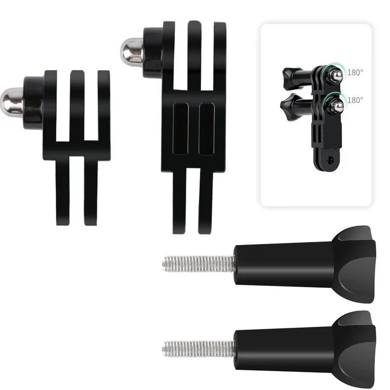 For GoPro Accessories 3-Way Adjustable Pivot Arm Mount for GoPro Hero Akaso Insta360 SJCAM DJI Action Cameras Accessories