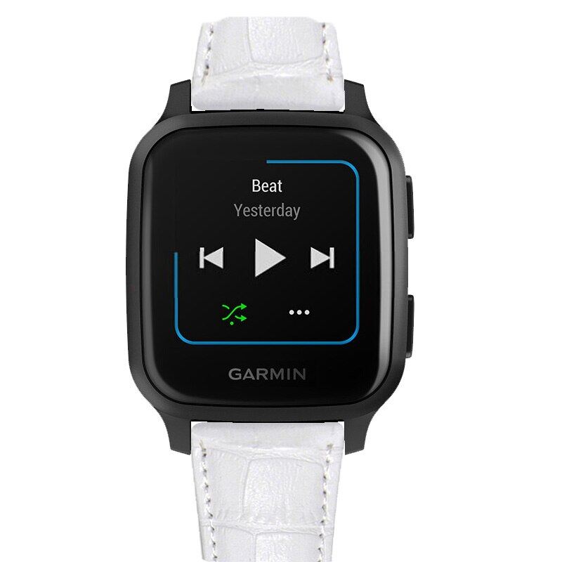 Kvalitní kožený řemínek na hodinky Garmin Venu SQ 2 plus Forerunner 955 255 745 645 245 158 Náhradní řemínek