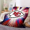 Kansas City Chiefs Flannel Blanket, High quality Comfortable for All Seasons, Home Decor, Warmth and Comfort