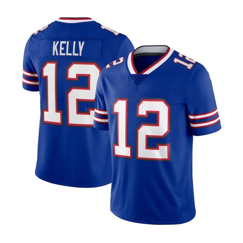 NFL Buffalo Bills 17 Josh Allen Football Jersey Embroidered Sports Uniform Men Women Youth
