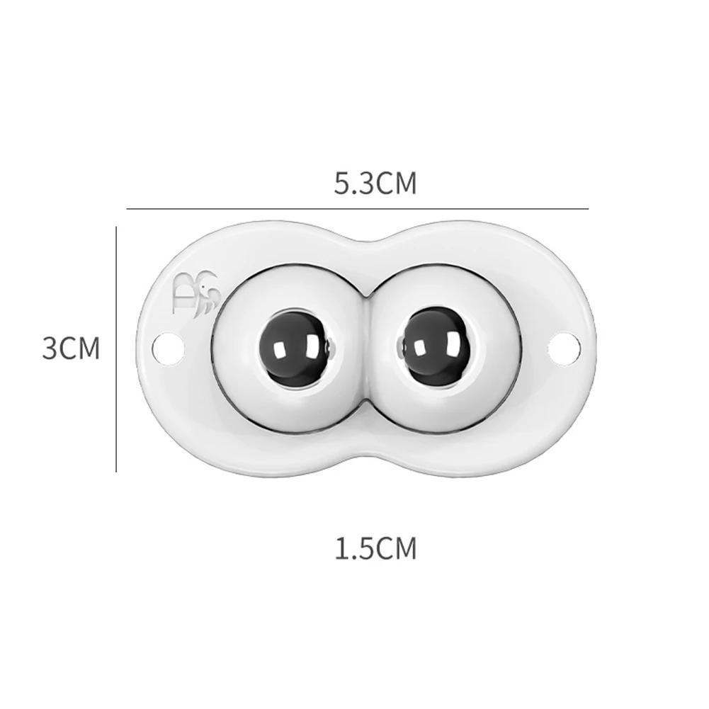 4pcs Garbage Can Move Caster Stainless Steel Trash Can Bottom Wheel Self-adhesive Furniture Casters Wear-resistant Home Supplies