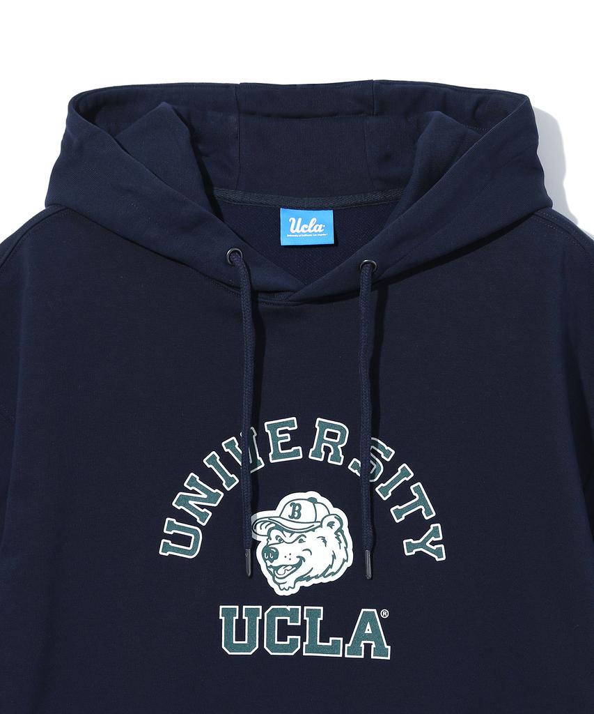 UCLA Unisex Bär Oversized Hoodie [Marineblau] (Ua9Lt83)