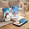 Cute P-Penguin P-Pingu Phone Case For iPhone17,16,15,14,13,12,Plus,Pro Max, 5G Others Soft Black Cover