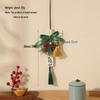 2026 Dragon Boat Festival Mugwort Fan Pendant & Indoor Sachet Bells for Door Handle and Decoration