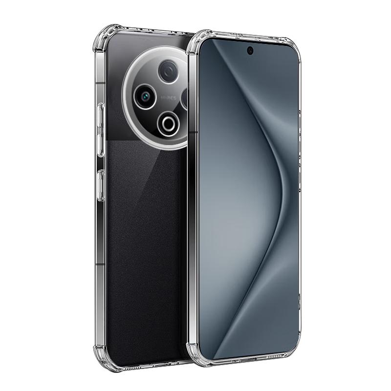 TARAS Transparent Airbag Soft Case for Vivo Y500, Anti-drop, Simple, Skin-friendly, Anti-fingerprint, Full Protection Cover
