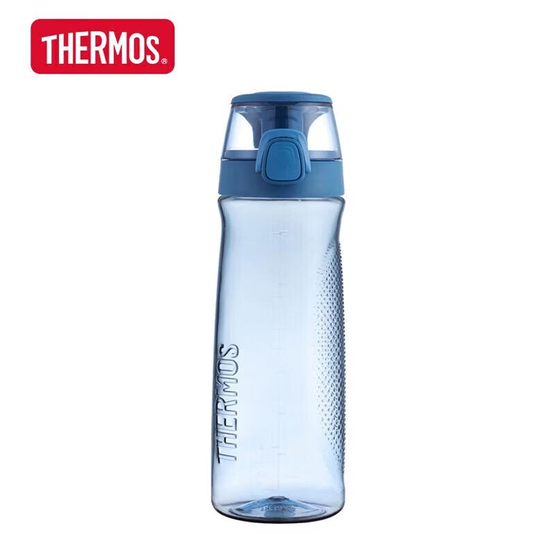 Thermos-Style Portable Double-Wall Glass Water Bottle