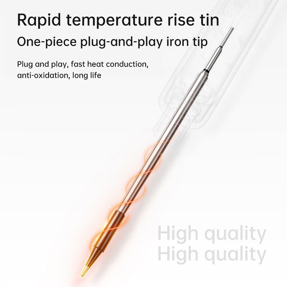 Portable USB charging welding lamp, adjustable temperature, with LCD display screen, no assembly required, suitable for DIY home use