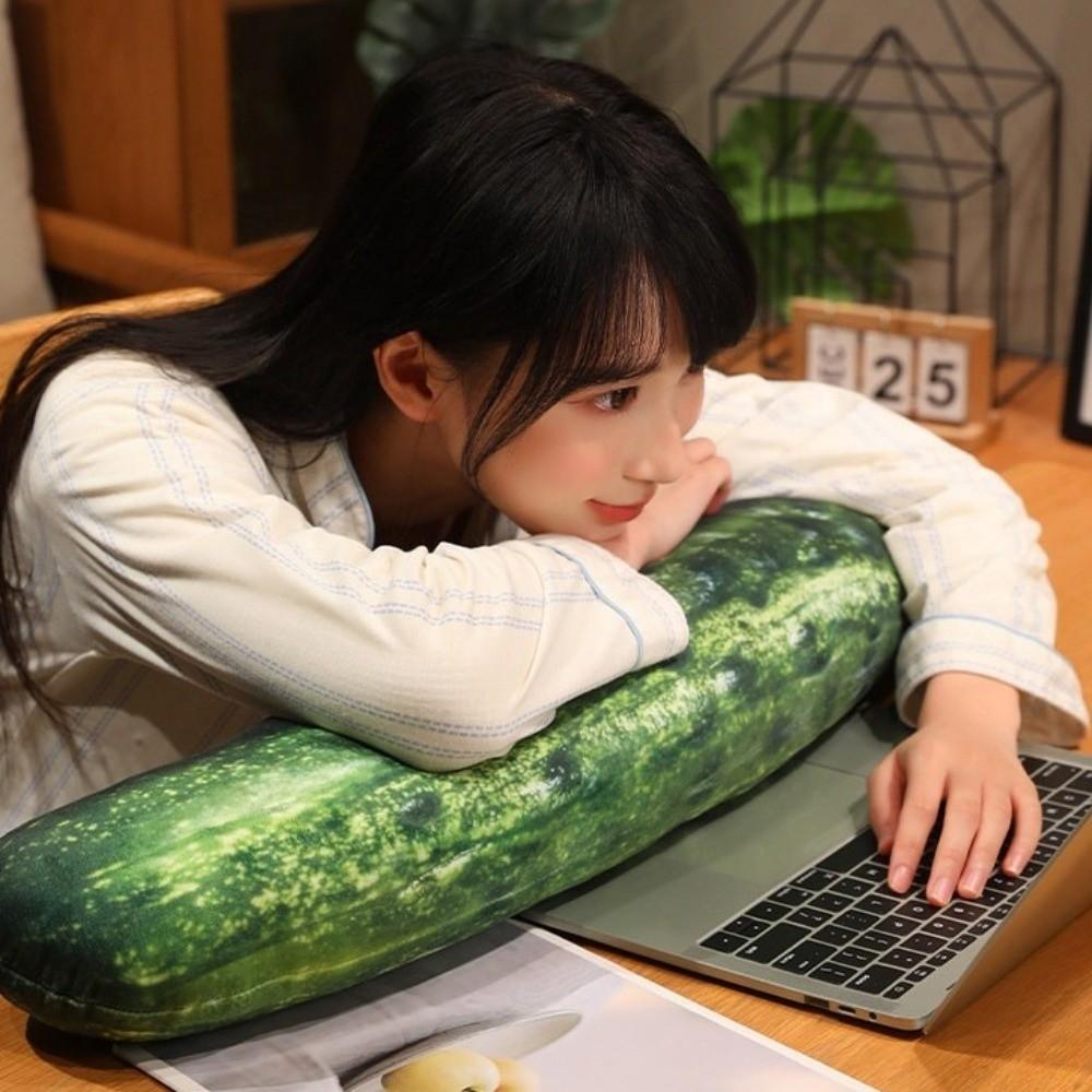 Realistic Details Vegetable Stuffed Toy Soft Plush Veggie Plush Doll Birthday Gifts