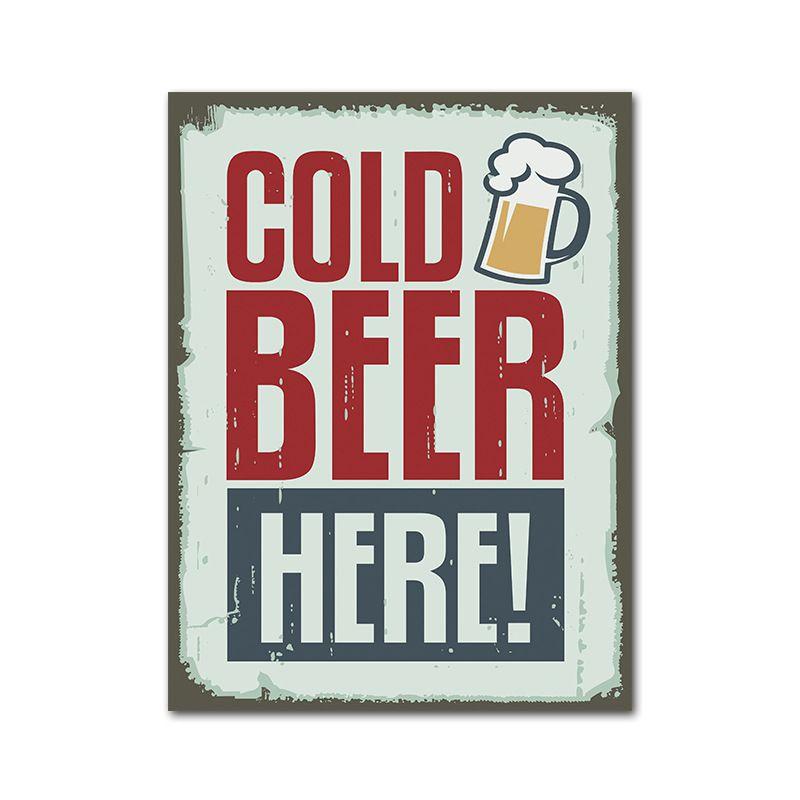 Timeless Cafe Bar Pub Beer Vintage Art For Stylish Living Room Decoration