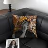 Rap 2Pac T-Tupac S-Shakur Cushion Cover Natural Linen Organic Fabric Double-Sided Printing Sofa Home Decor Gift Pillow Case