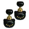 1/2/3Pcs Cat Shape Foam Soap Dispenser Black Kitten Design Reusable Soap Pump Cat Lover Bathroom Decor
