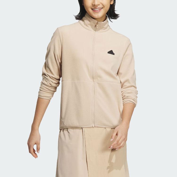 Adidas City Escape 3-In-1 Fleece Hooded Casual Jacket Women Outerwear Han-Jade-White JE8589