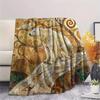 1 Stück Alien Erde Print Flanelldecke, Hohe Qualität, Bequem für alle Jahreszeiten, Heimdekoration, Wärme und Komfort, Perfekt für Weihnachtsgeschenke