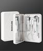 Stainless Steel Nail Clipper Set with Mirror, Ear Pick, and Nail File Manicure Tools