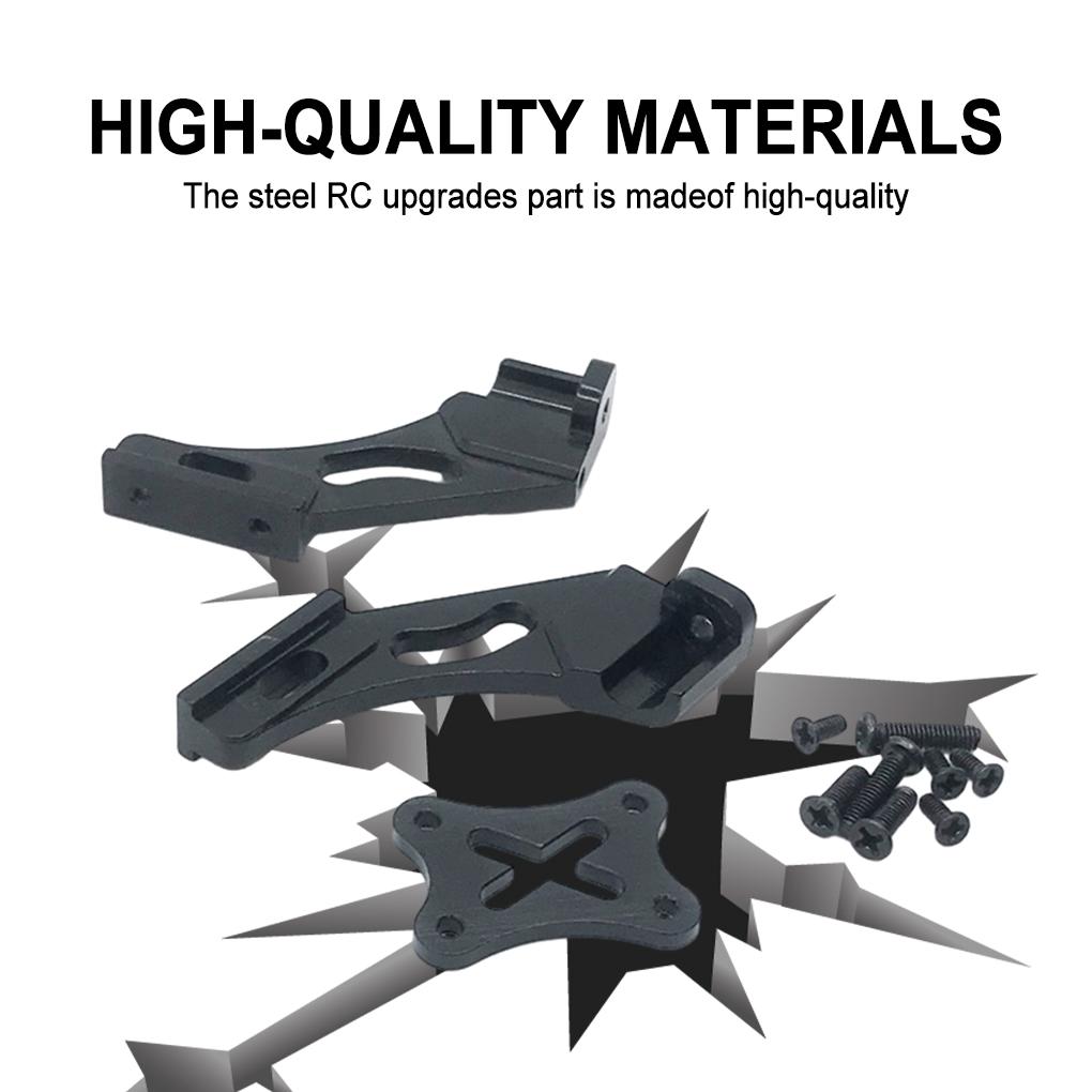 RCGOFOLLOW 2pieces Aluminum Alloy High Speed Tail Wing For 1/14 Rc Tail Wing 144001 RC Car Part RC Car Accessories