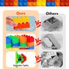 ABS extra large size Fully compatible Suitable for ages 2 and up Educational toys Great for additional purchases 70-piece 5-color blocks,
