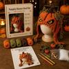 With Step-by-Step Guide Hood Hat Crochet Kit Animal Hood Hat Crochet Kit  for Adults&Kids Gift