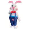 Easter Bunny Inflatable Costumes Anime Mascot Rabbit Fancy Halloween Christmas Cosplay Party Dress Suits for Adult
