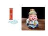 Five Fortune Gods Figurine for Office or Home Decor, Perfect for Entrances, TV Cabinets, Shop Openings, and Housewarming Gifts