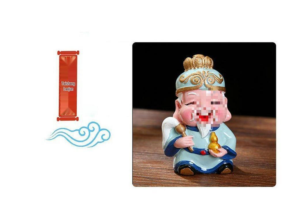 Five Fortune Gods Figurine for Office or Home Decor, Perfect for Entrances, TV Cabinets, Shop Openings, and Housewarming Gifts