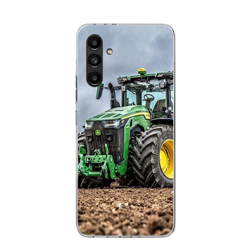 Farm Vehicle Tractor Case Phone Cover for Samsung Galaxy A16 A15 A14 A13 A56 A55 A54 A53 A36 A35 A34 A33 A26 A25 A24 A23 A05S A0