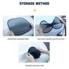 GISAEV Car Sun Shade UV Protection - Front/Rear Window Mesh Curtain with Suction Cups, Summer Sunshade Visor for Side Windows