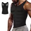 Mens Neoprene Sauna Thermo Sweat Body Shaper Waist Trainer Burn Fat Vest Corset