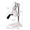 Hand Press Fruit Juicer Juice Extractor Countertop Squeezer Heavy Duty Fresh Lime Lemon for