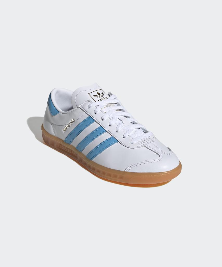 adidas Hamburg - White:Sky Blue / Ji2625
