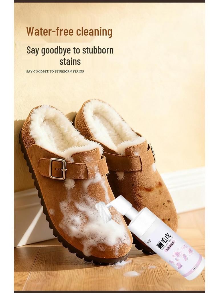 Čistič semišových sněhulí a bot Ugg & Birkenstock - Odstraňovač skvrn a péče pro nubuk