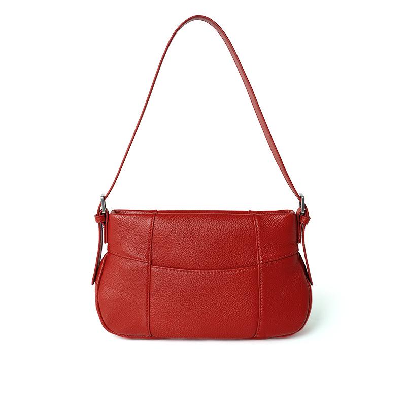 Premium Genuine Leather Women s Crossbody Shoulder Handbag - High-End Cowhide Design 25.5*16*8cm