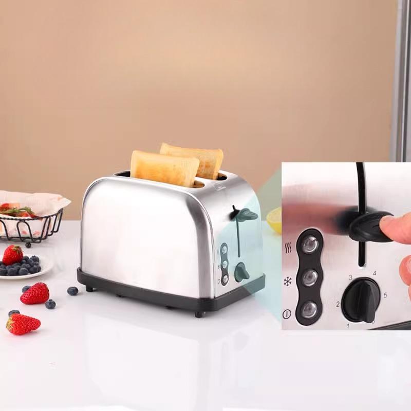 220V Fully Automatic Toaster Toaster  2 Slices 4 Slices Heated Toast
