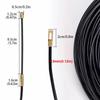 1Roll New 5/10/15/20/25/30M Cable Puller Nylon Electrician Spring Tape Wall Wire Lead 3mm Guide Push Puller Wiring Aid Tool