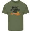 Burnt Offering Chef Funny Food BBQ Bad Cook Unisexs Light Cotton TShirt