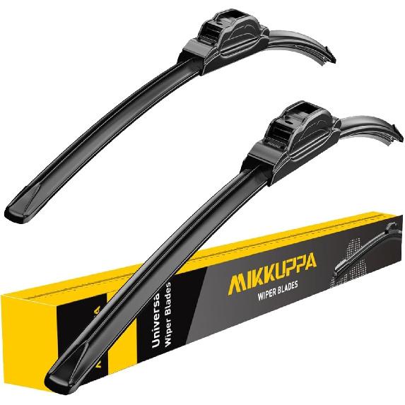 

MIKKUPPA 22 + 22 Wiper Blades, Replacement for 2008-2013 Chevrolet Chevy Silverado 1500 2500HD 3500HD, 2005-2018 Tahoe Suburban, 2008-2013 GMC 26 +22 ( Fit U & J Hook