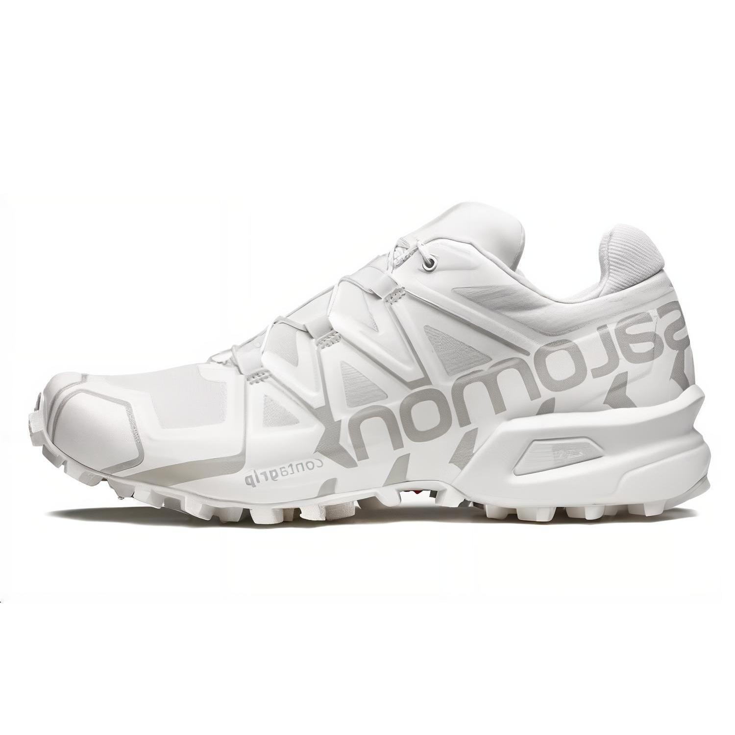 

SALOMON CROSS Cushioning Low top Outdoor Shoes Unisex Silver White L47384200 36⅔
