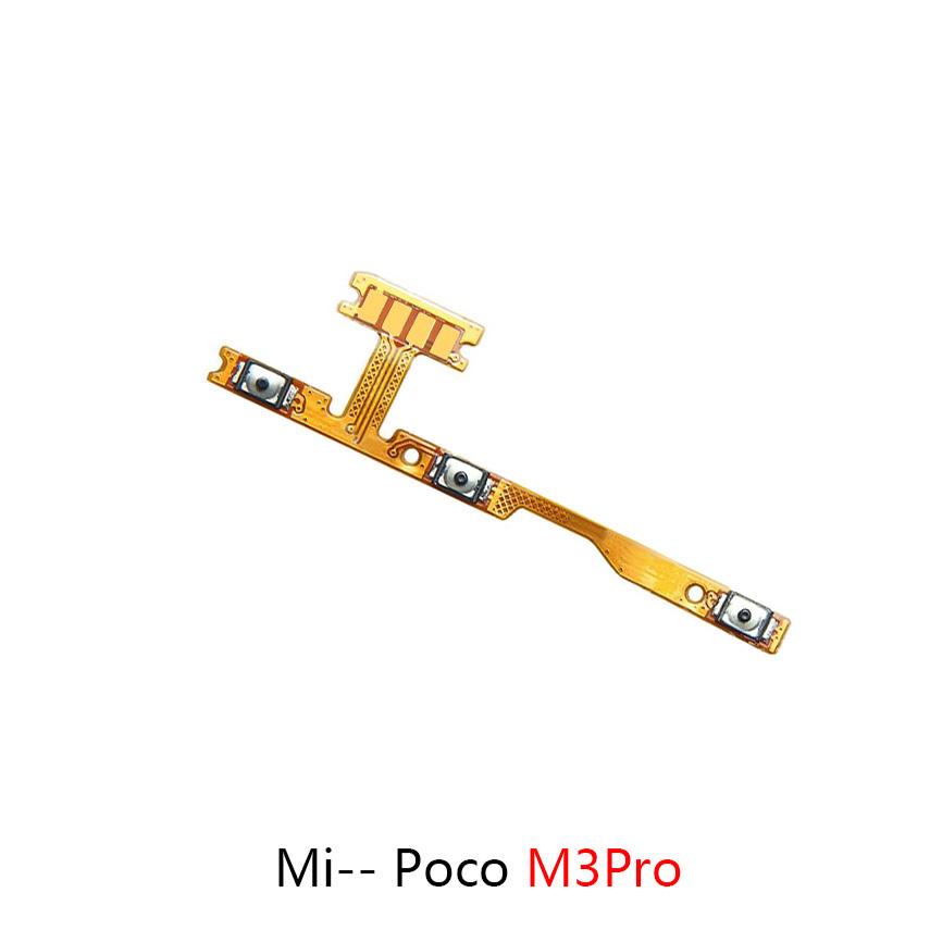 Für Xiaomi Poco M2Pro M3 M3Pro M4 M4Pro M5S X2 X3 X4 X4Pro X5 X5Pro Power-Taste Lautstärke Flexkabel EinAus