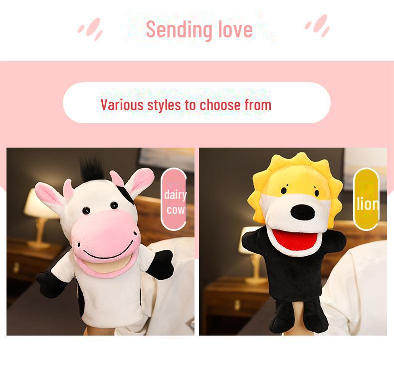 Interactive Parent-Child Educational Finger Puppets for Kindergarten and Children's Day Gifts